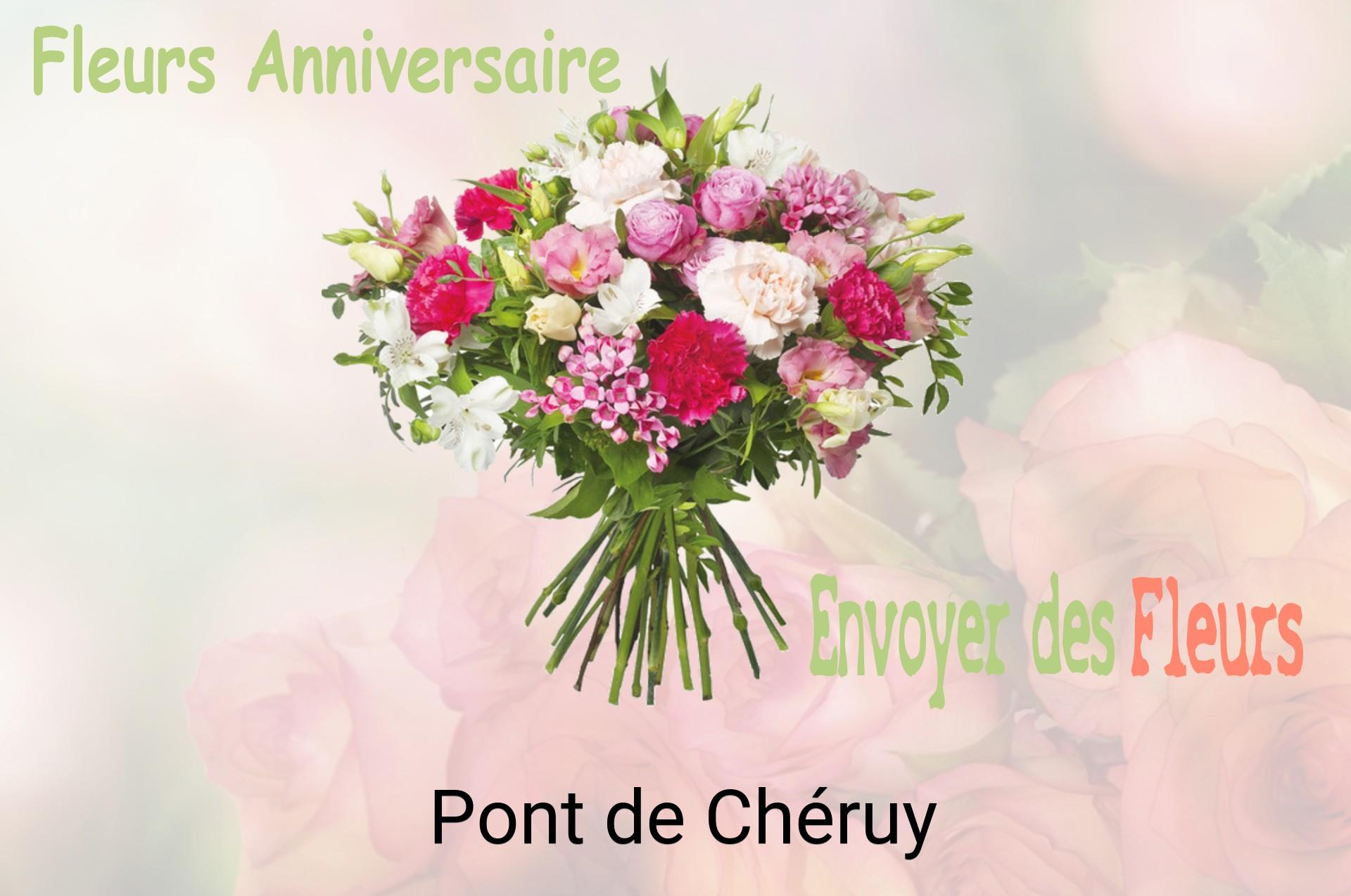 Bouquet de fleurs d’anniversaire livré à Pont-de-Chéruy